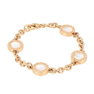 BGL-BR856239 light gold round bracelet