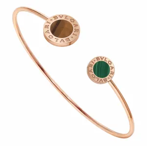 BGL-BR858695 double round large and small round open bracelet round