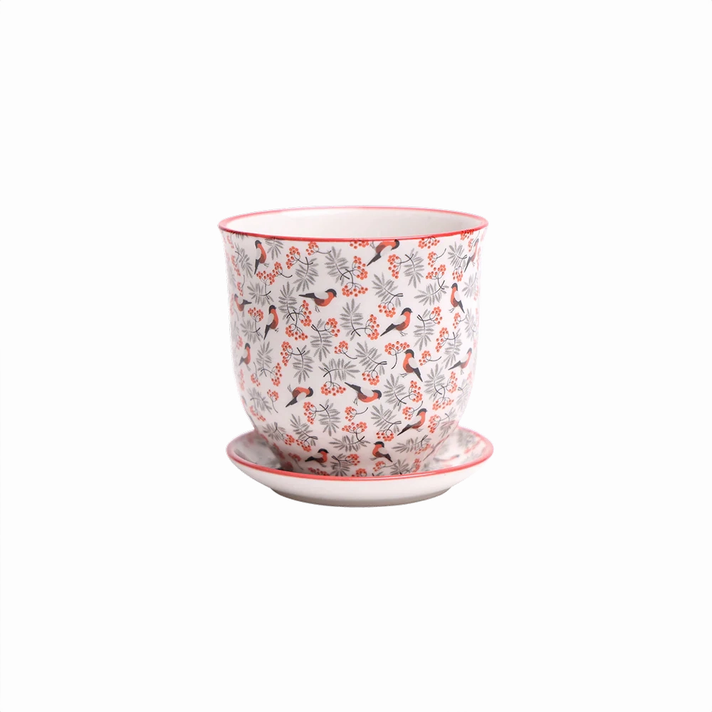 Big Liberte 3 Pot & Saucer