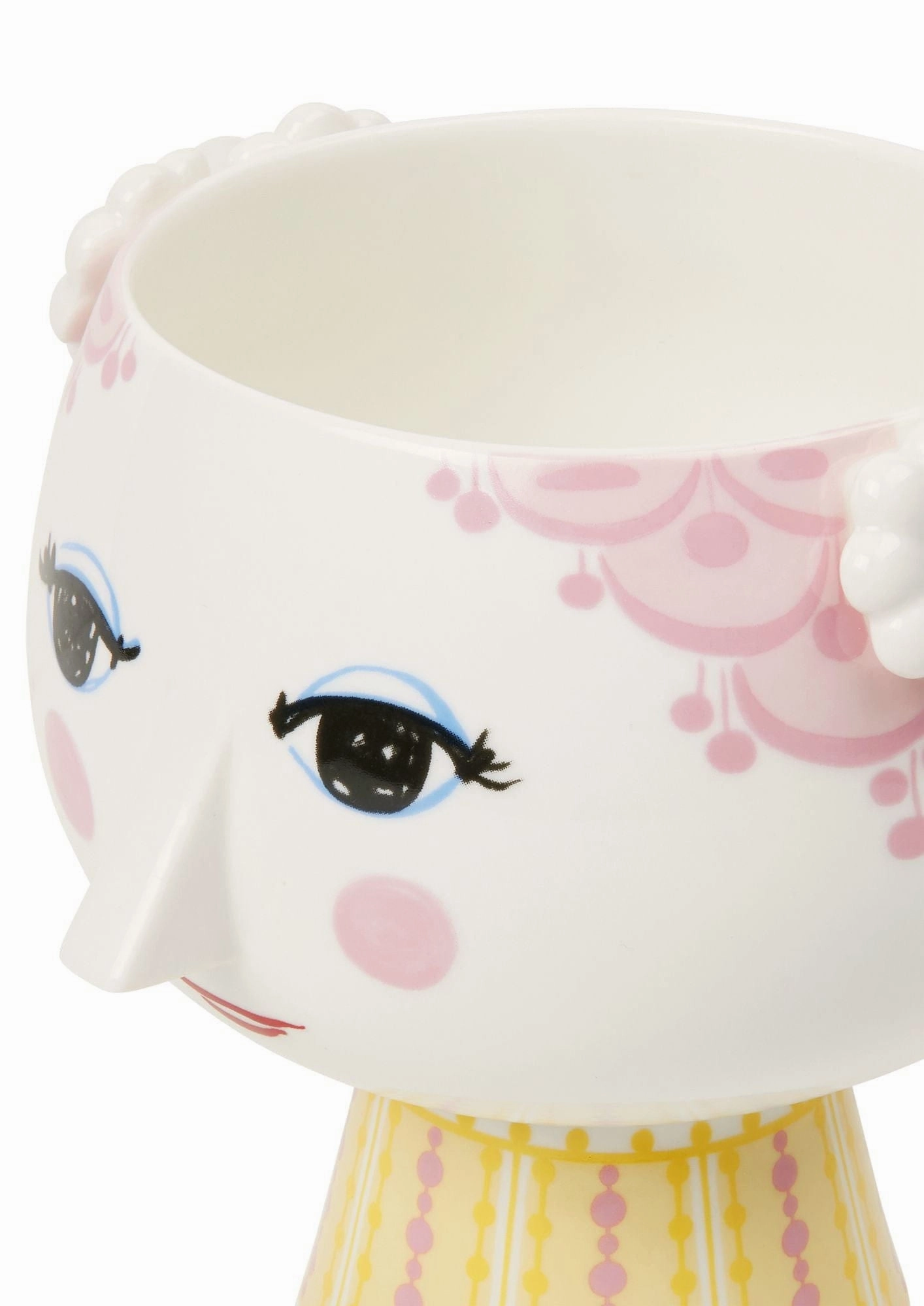 Bj?rn Wiinblad Eva Planter With Base ? 15,5 Cm, Pink