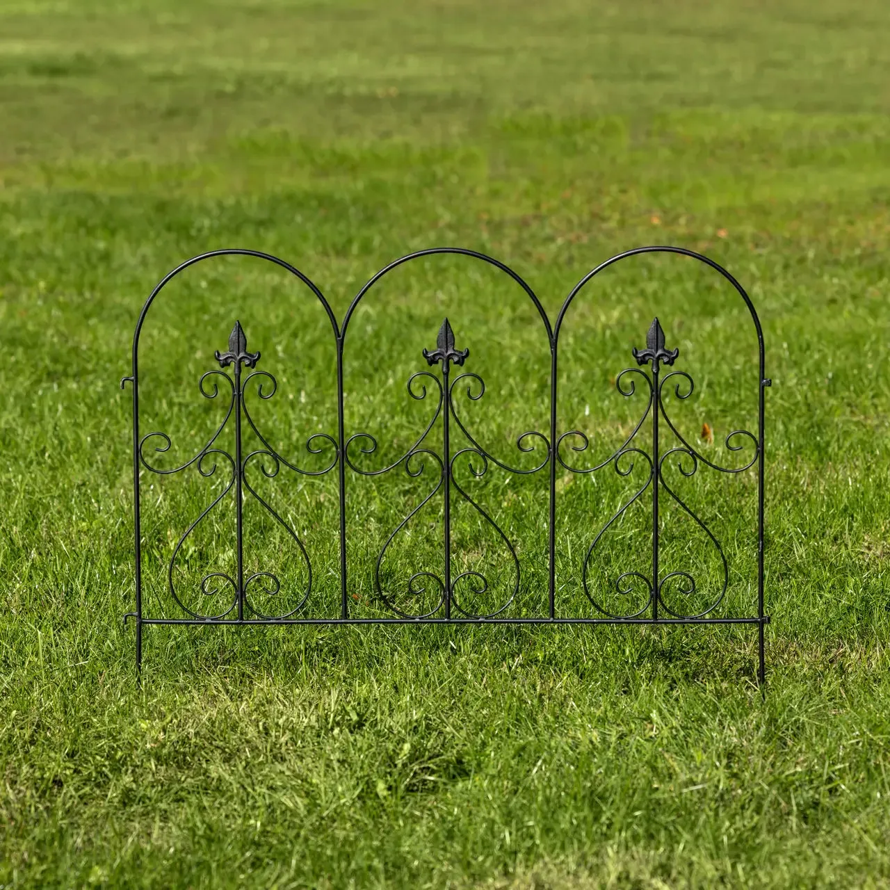 Black Garden Fence