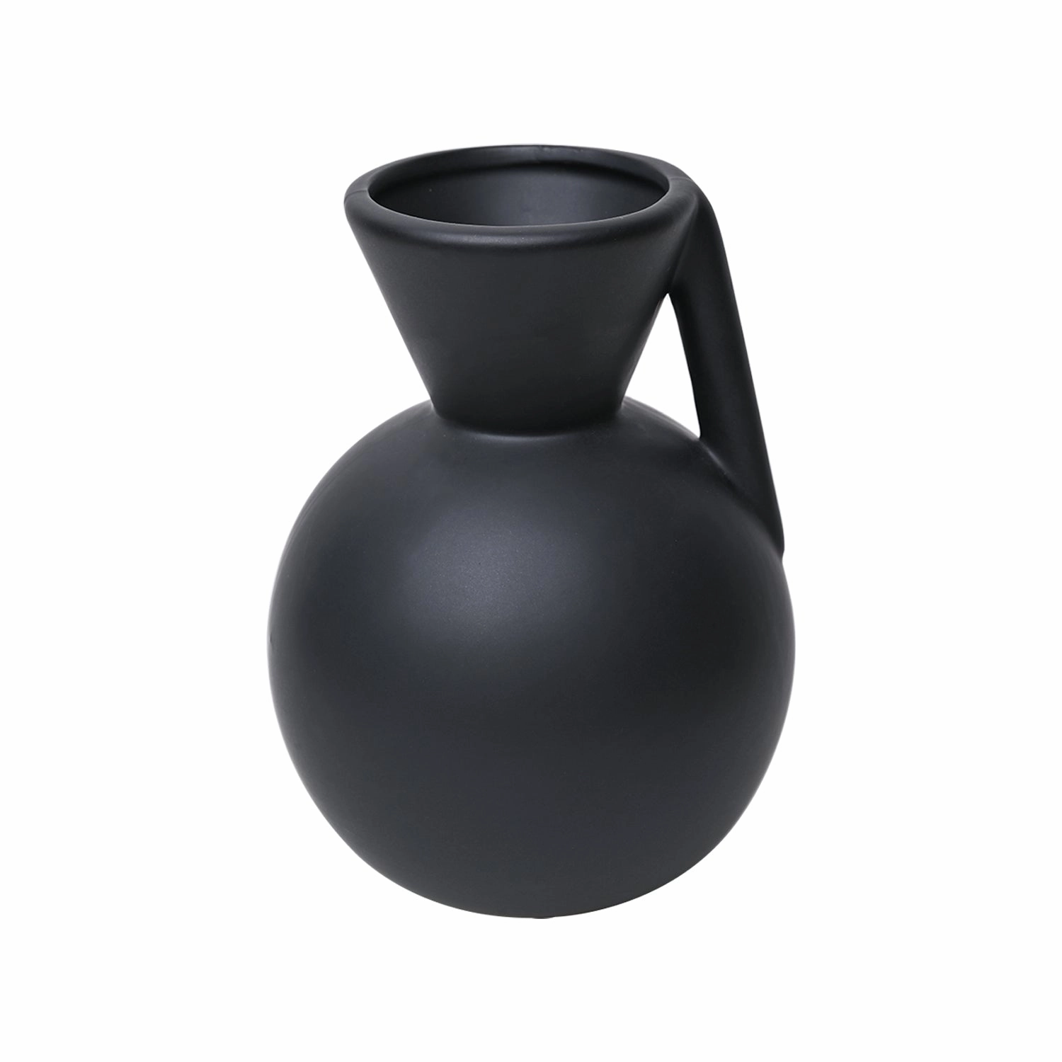 Black Decorative Vase