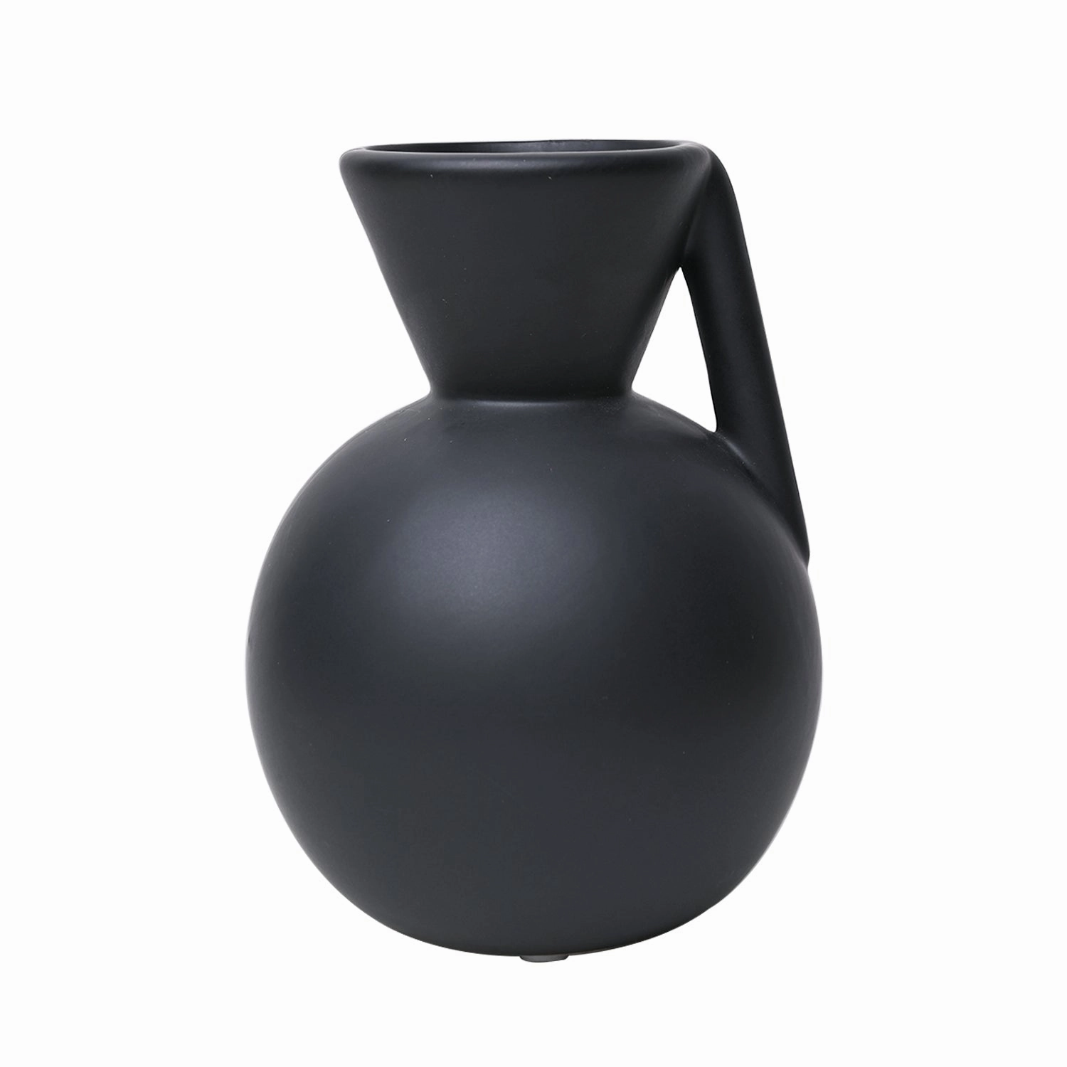 Black Decorative Vase