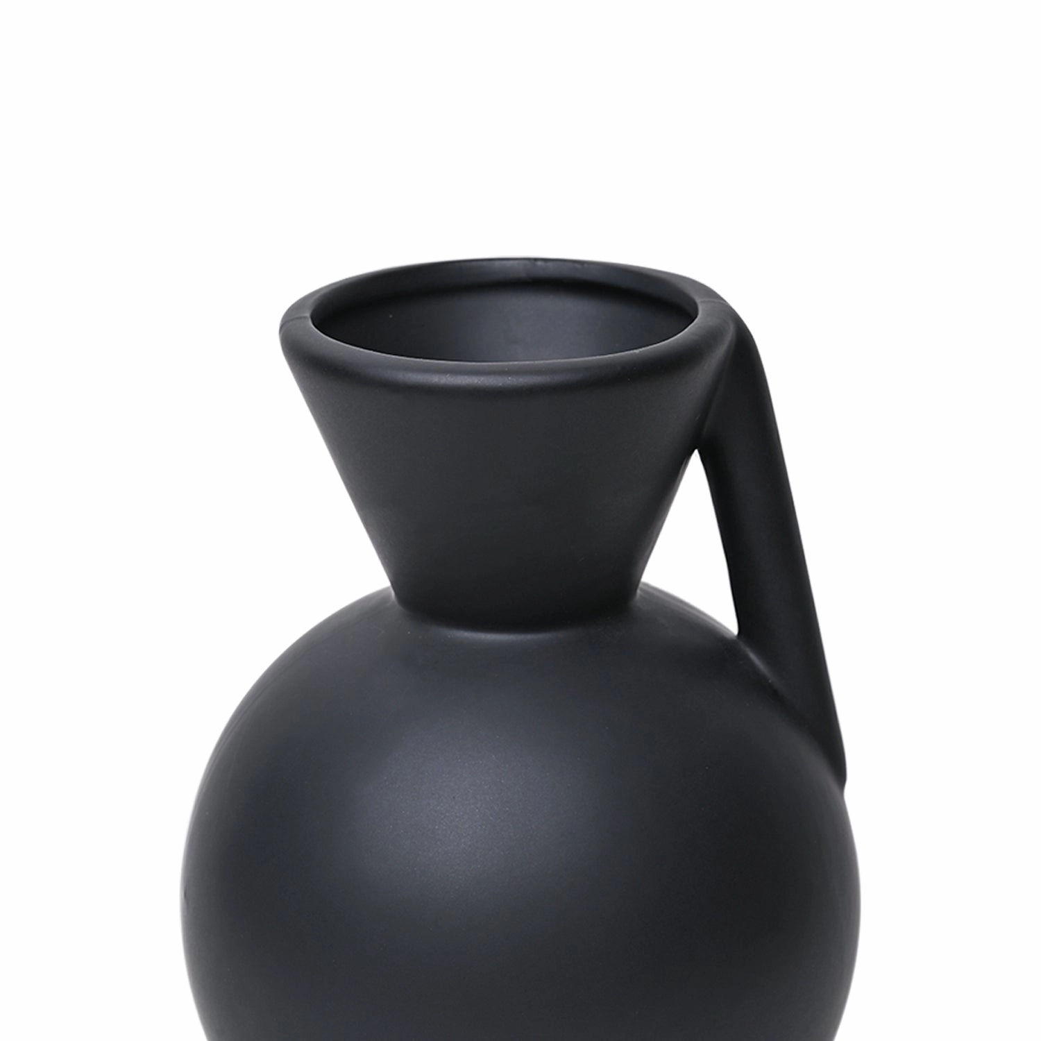 Black Decorative Vase