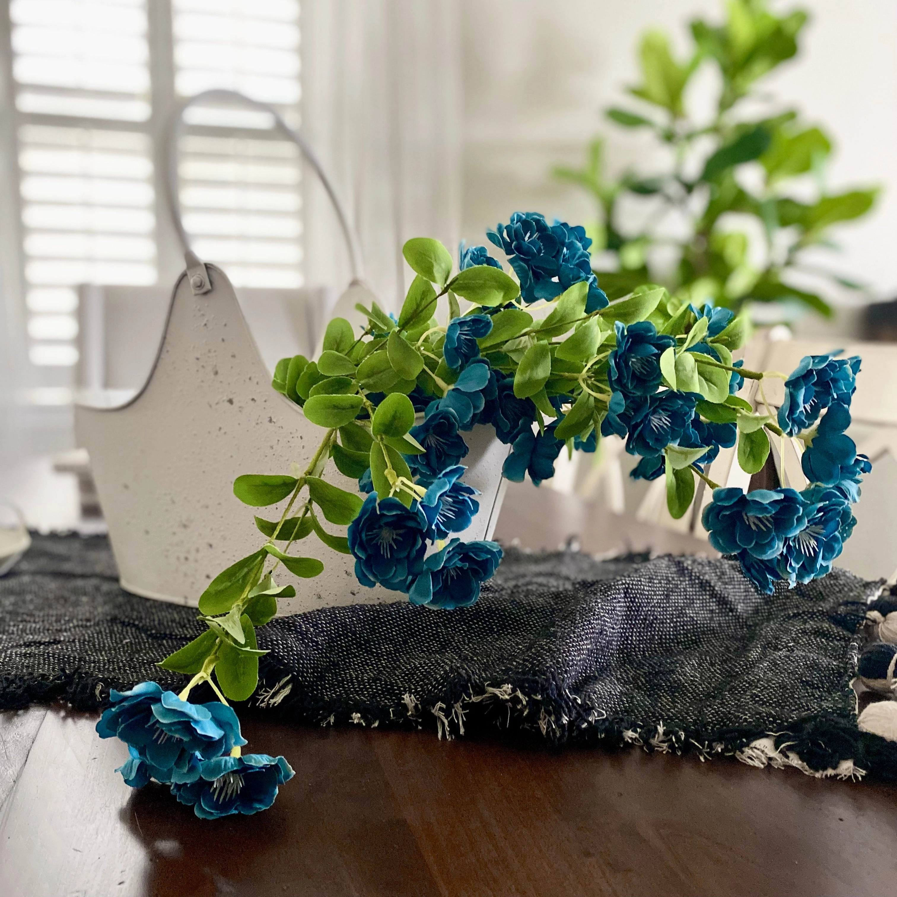 Blue Blossom Wildflower Spray