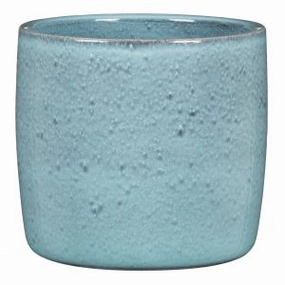 Blue Indoor Ceramic Cover Pot Lagoon (900) tall green plant  