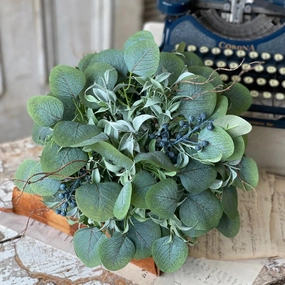 Blueberries Half Sphere xl flower pot  