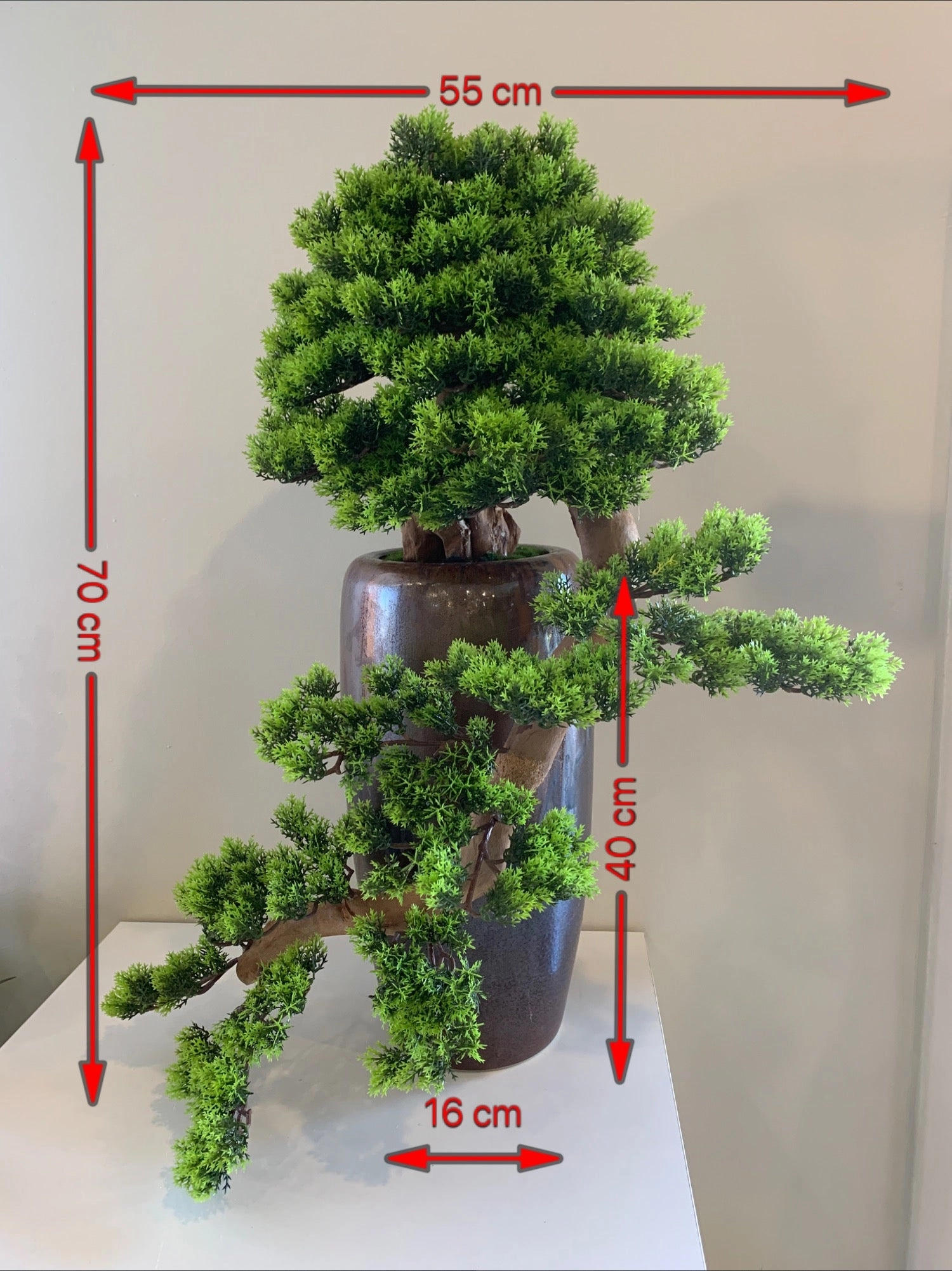 BON001 Artificial Bonsai High Quality 70cm Tall (Elephant Trunk Style)