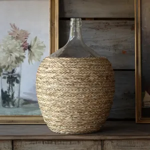 Bottiglia Bottle Large dried flowers  