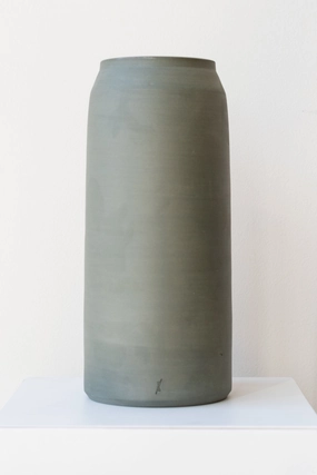 Bouquet Vase Forest Green Extra Large dried green plant  
