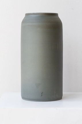 Bouquet Vase Forest Green Large dried green plant  