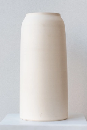Bouquet Vase Ivory Extra Extra Large dried green plant  