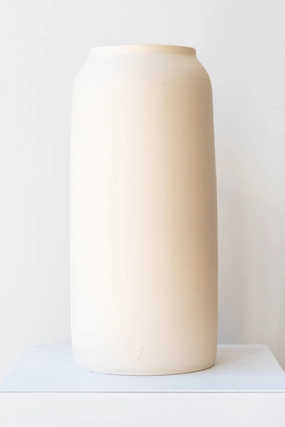 Bouquet Vase Ivory Extra Large dried green plant  