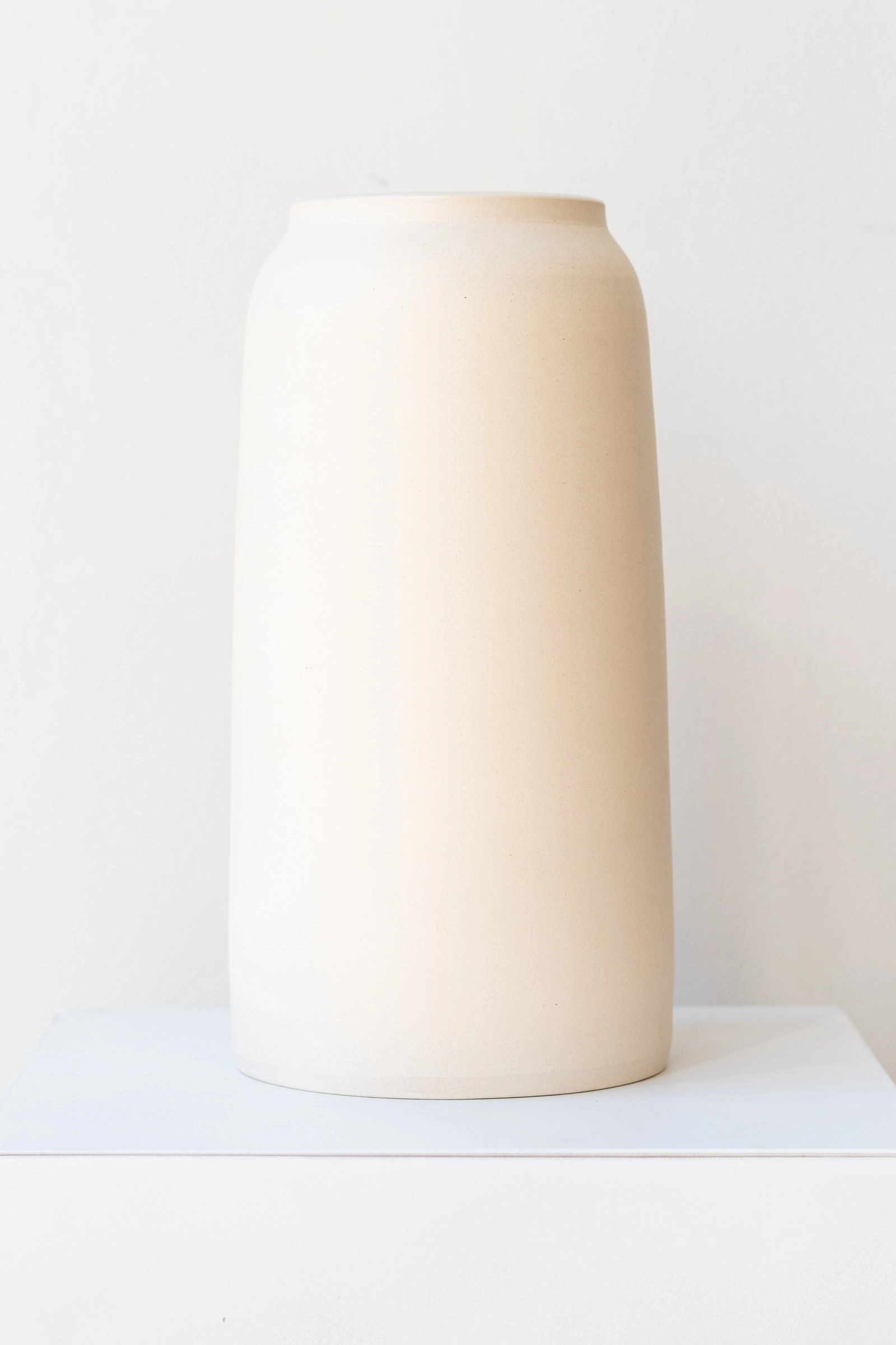 Bouquet Vase Ivory Large dried green plant  