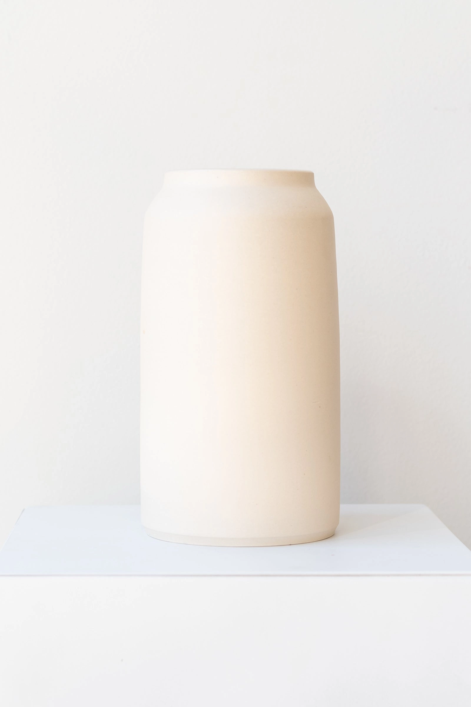 Bouquet Vase Ivory Medium dried green plant  