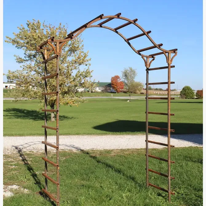 Bowed Top Tunnel Arch with 9 Cross Bars & Bars on the Sides