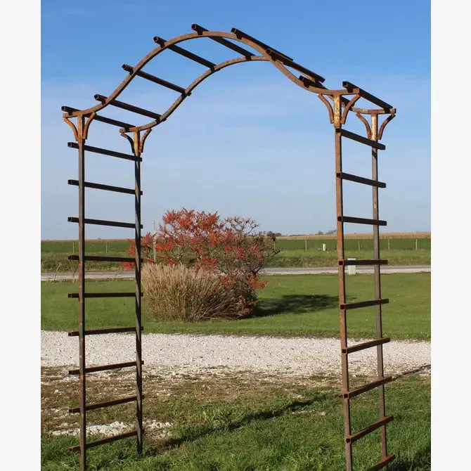Bowed Top Tunnel Arch with 9 Cross Bars & Bars on the Sides
