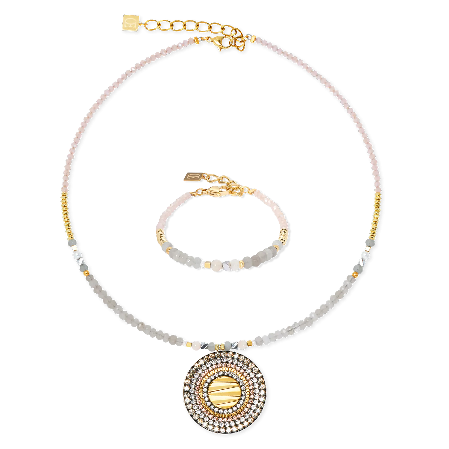 Bracelet Amulet Modern Future gold-beige