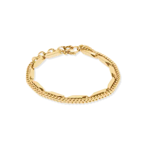 Bracelet Twisted Layers gold