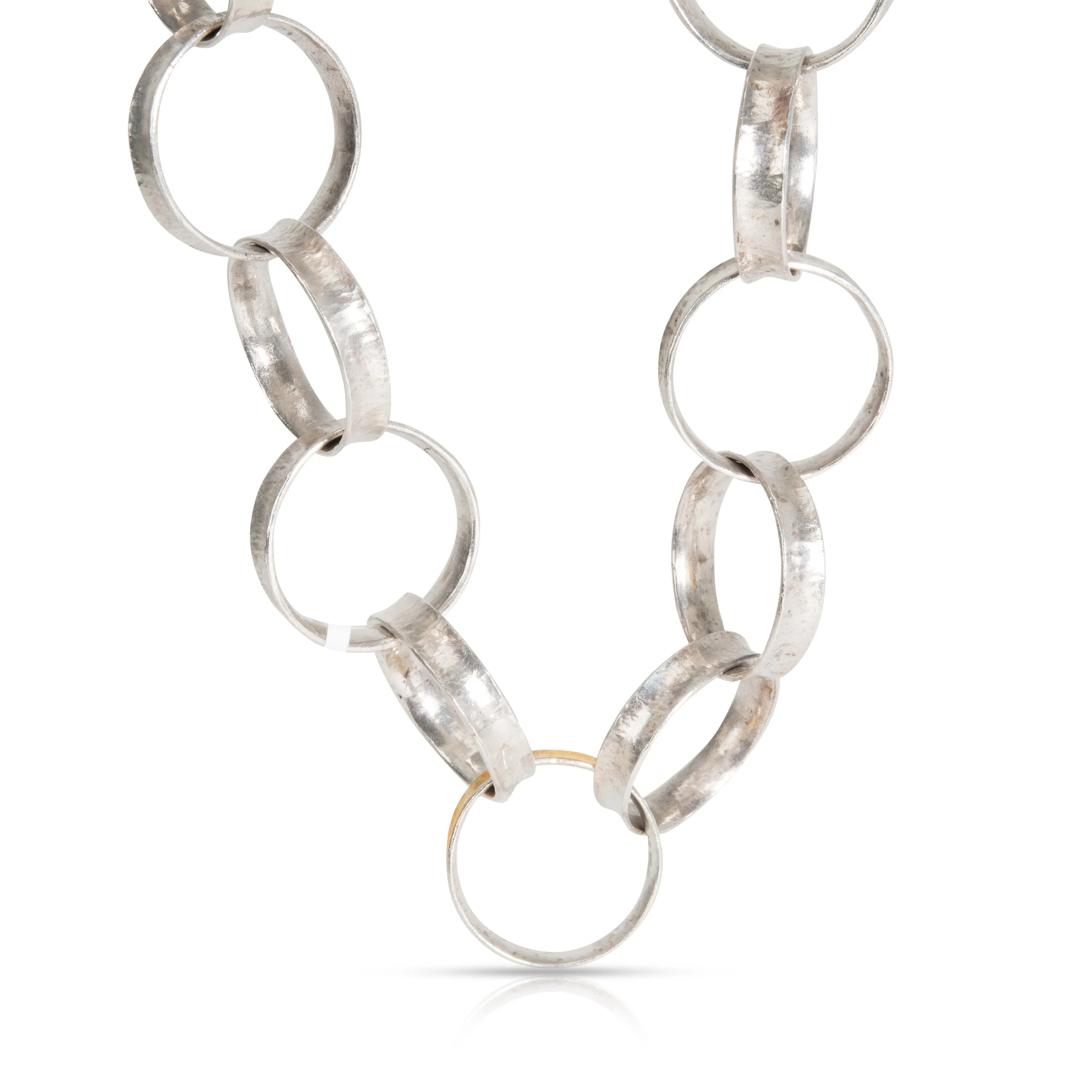 BRAND NEW Gurhan Hourglass Necklace in Sterling Silver Retails for 7100