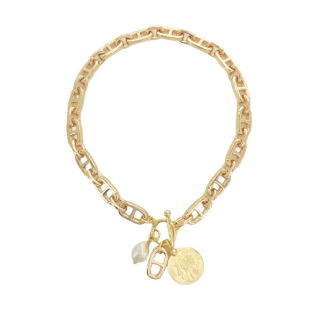 Brass YGP Mariner Chain with FWP