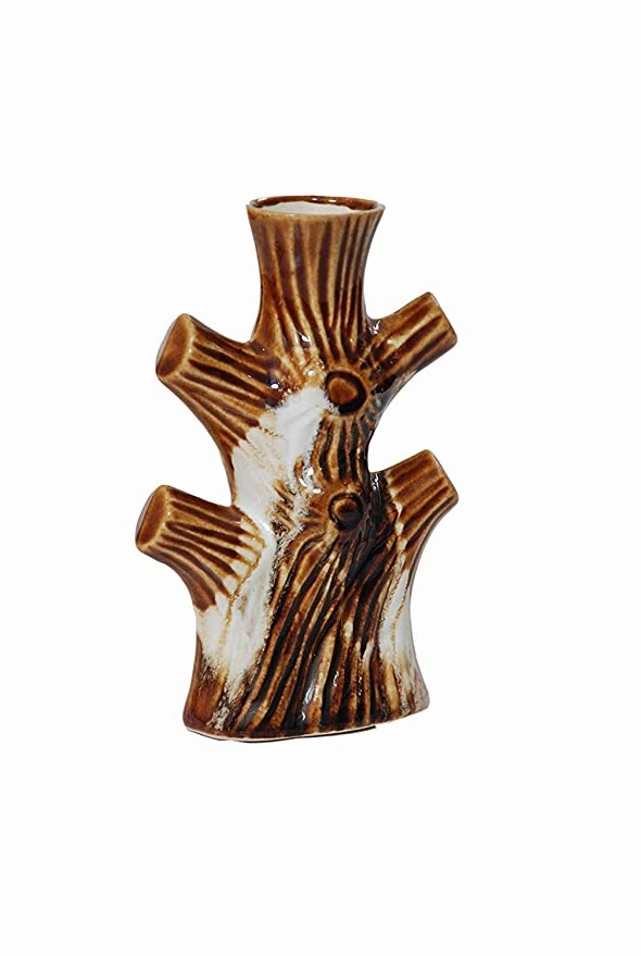 Brown Tree-Shaped Flower Vase (2 Pieces)