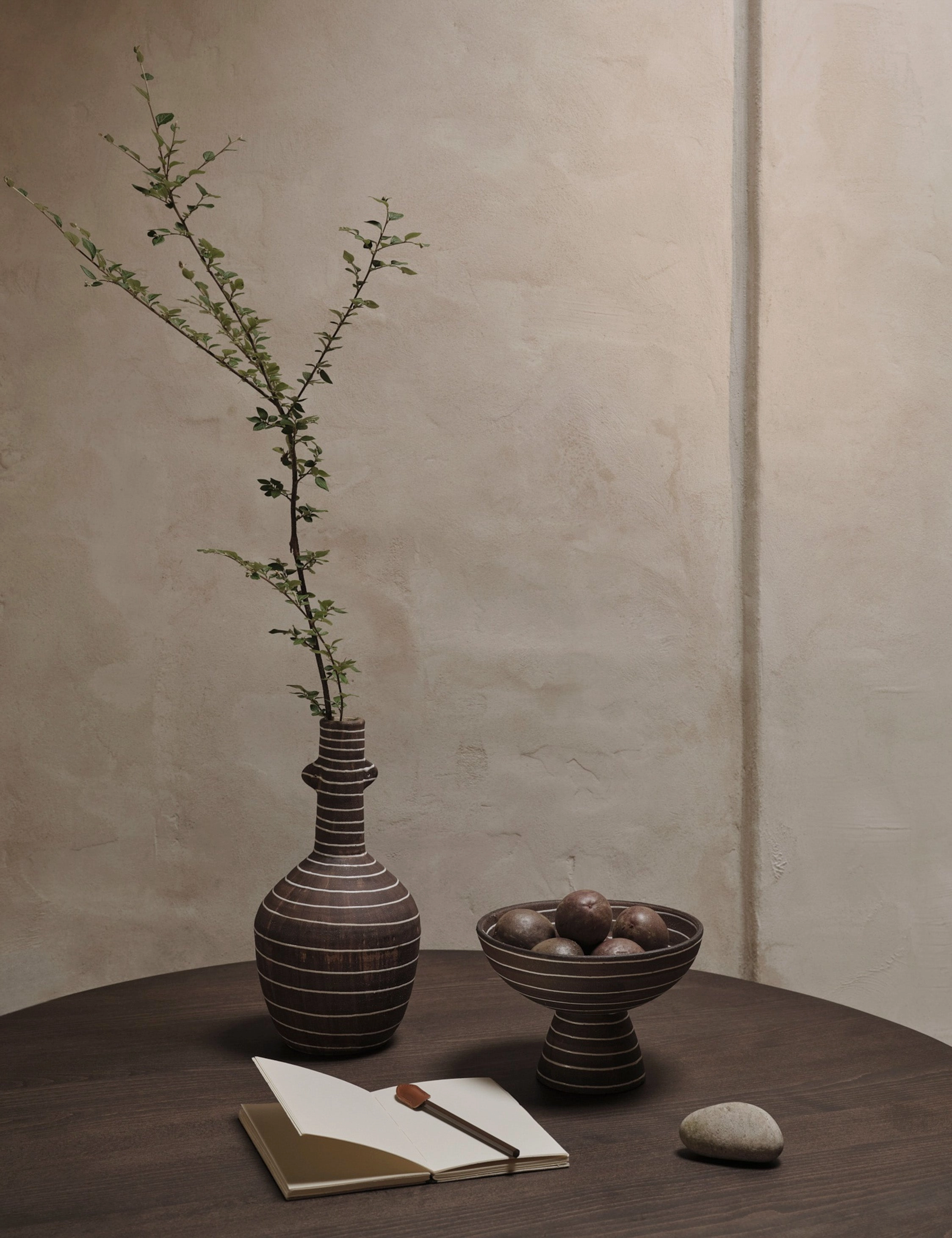 Brura Vase by Ferm Living mini ornamental plant  