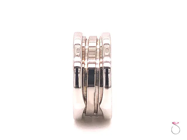 Bvlgari B.Zero 1 18K White Gold 3 Band Ring