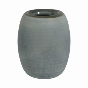 Cadmus - Large Blue Glass Vase mini ornamental plant  
