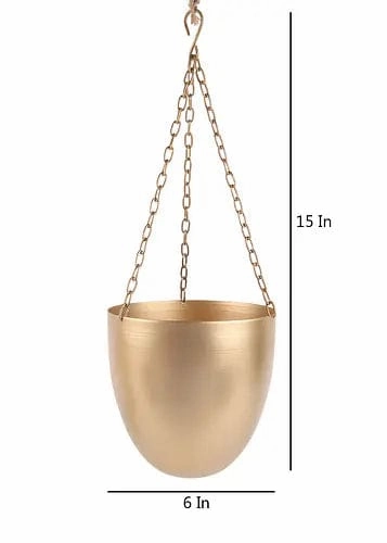 Capsule Shape Hanging Planters (Set of 2)