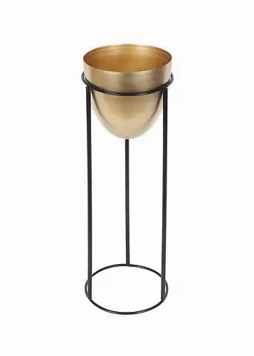 Capsule Shaped Planters With Stand (Set of 3)