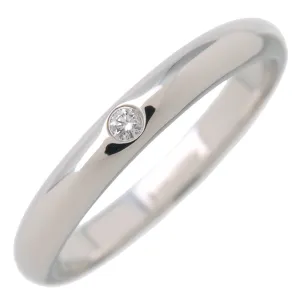 Cartier 1895 Wedding Ring 1P Diamond #49 PT950 Platinum US4.5-5 Used