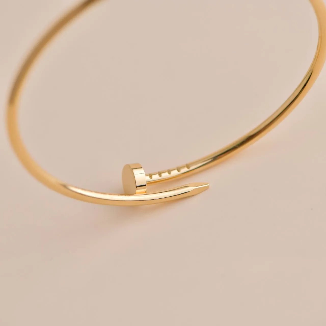 Cartier Juste un Clou Small Model Bracelet Yellow Gold Size 18