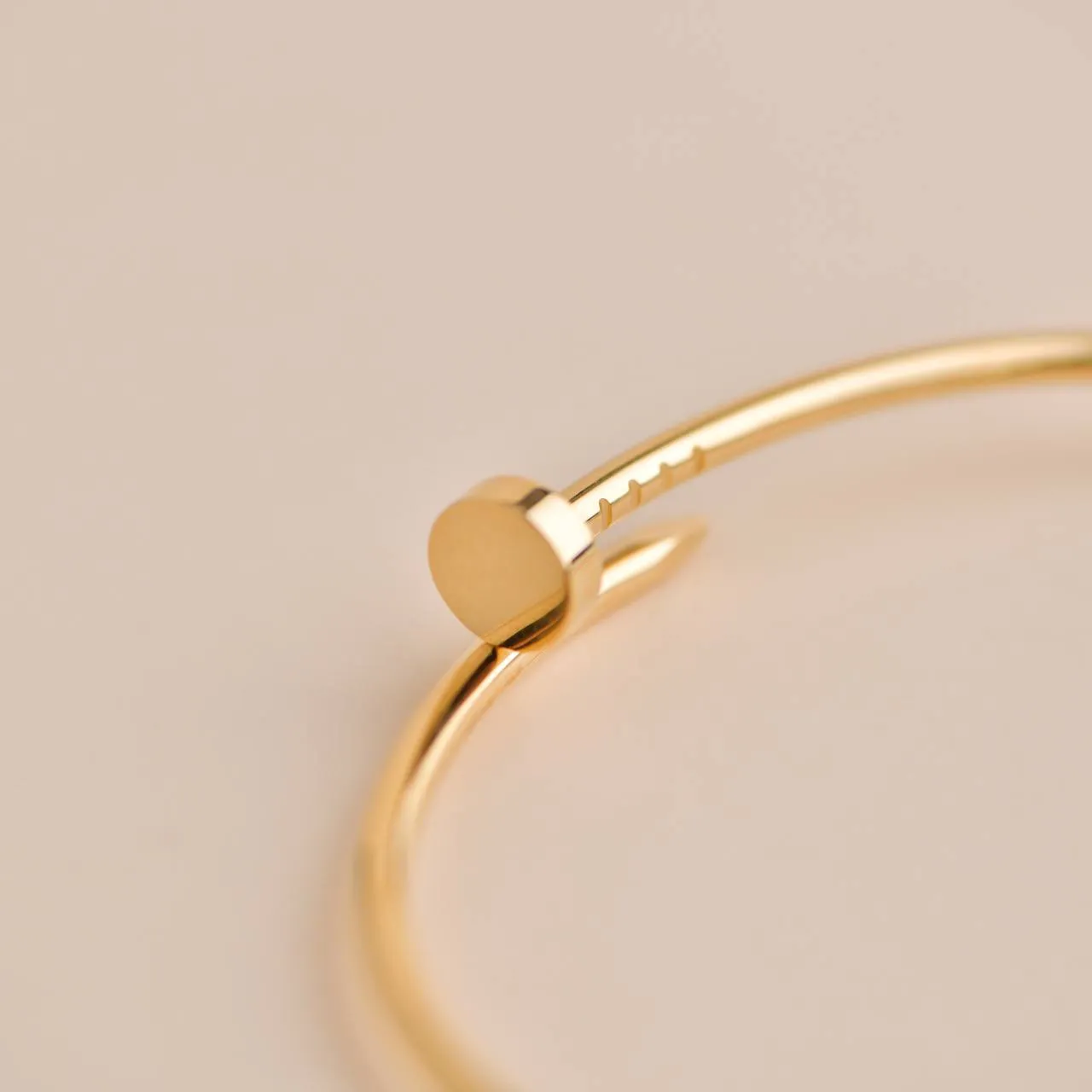 Cartier Juste un Clou Small Model Bracelet Yellow Gold Size 18