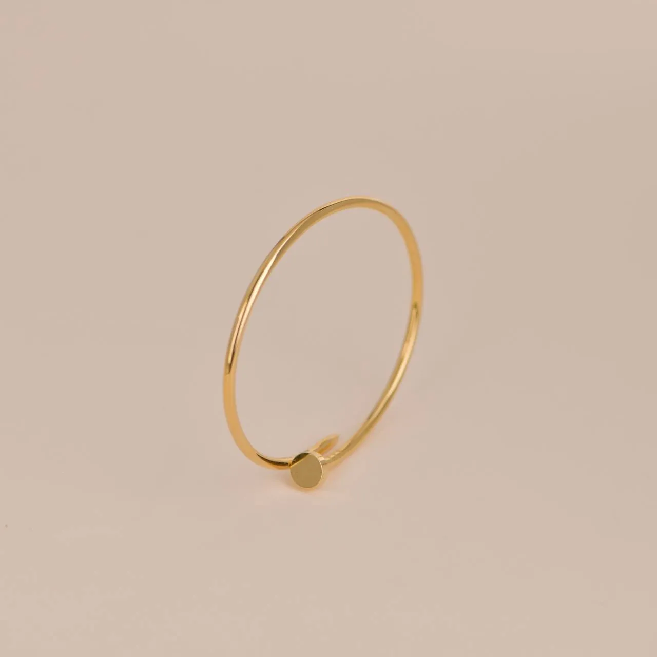 Cartier Juste un Clou Small Model Bracelet Yellow Gold Size 18