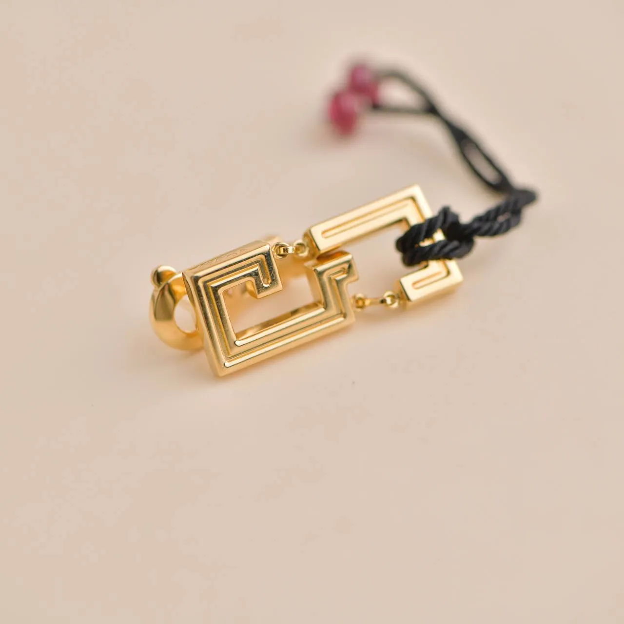 Cartier Le Baiser Du Dragon Ruby Yellow Gold Earrings