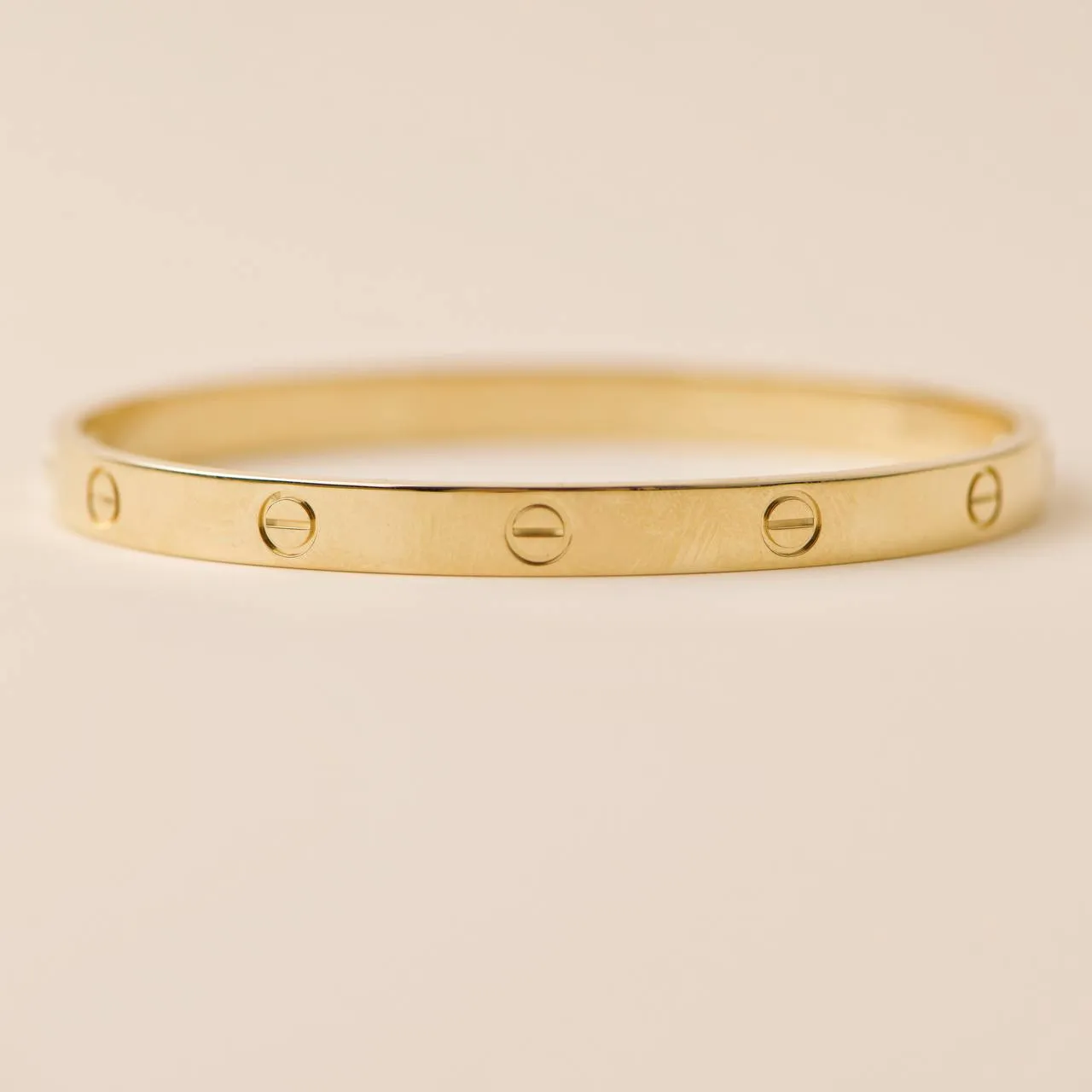 Cartier Love Bracelet 18K Yellow Gold Size 20