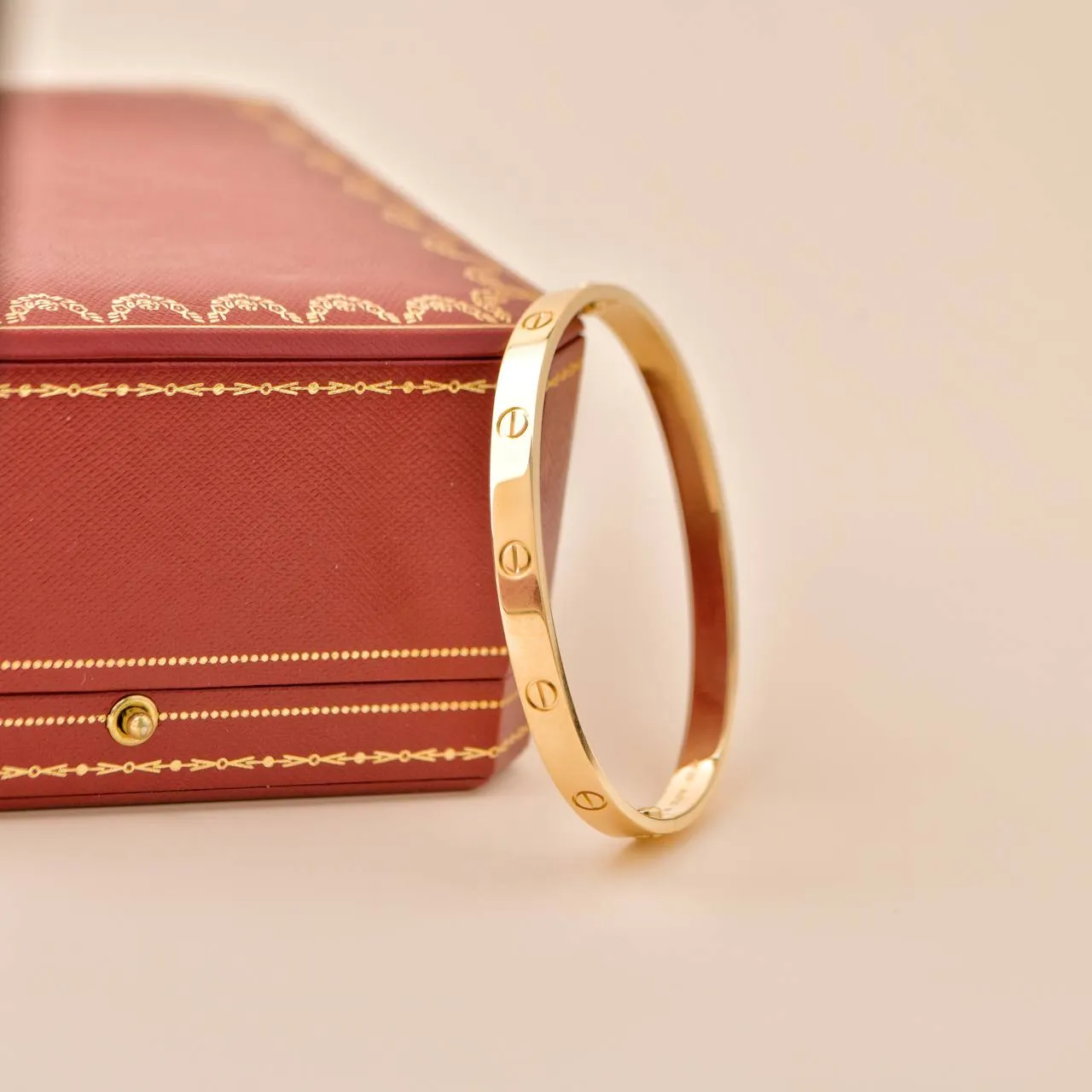 Cartier Love Bracelet 18K Yellow Gold Size 20
