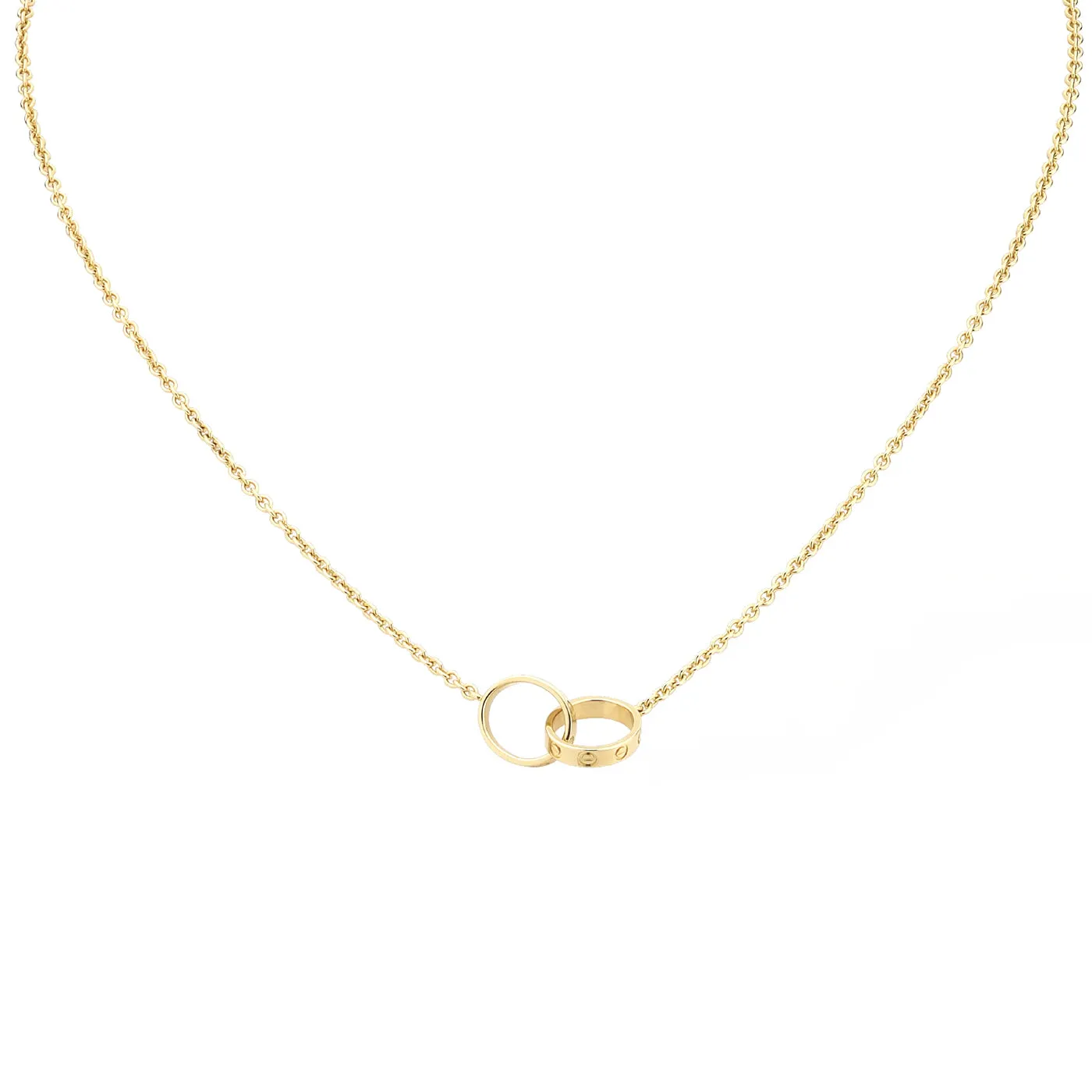 Cartier Love Necklace 18K Yellow Gold 17.3 Inches Long