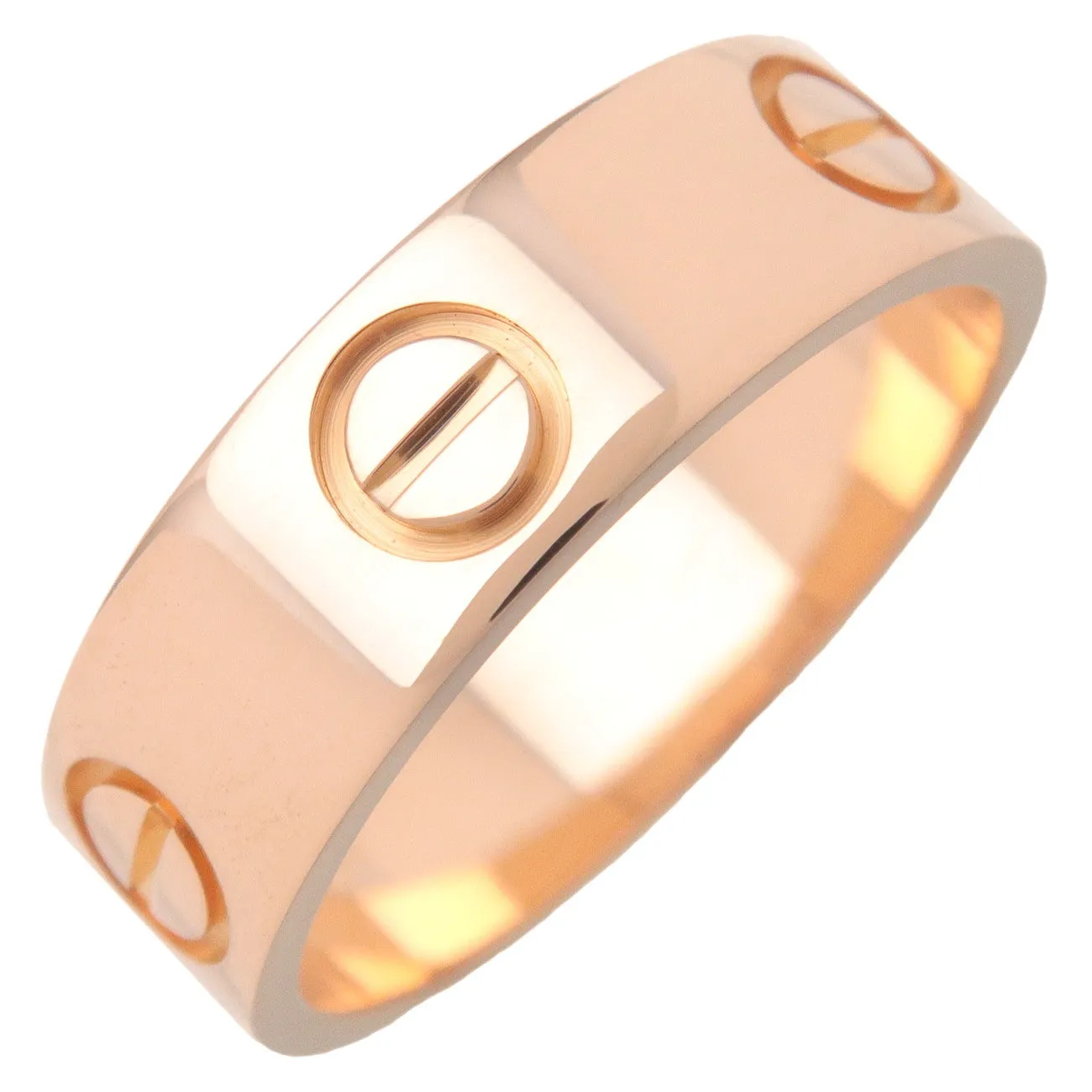 Cartier Love Ring K18 750PG Pink Gold #52 US6-6.5 EU 52 Used
