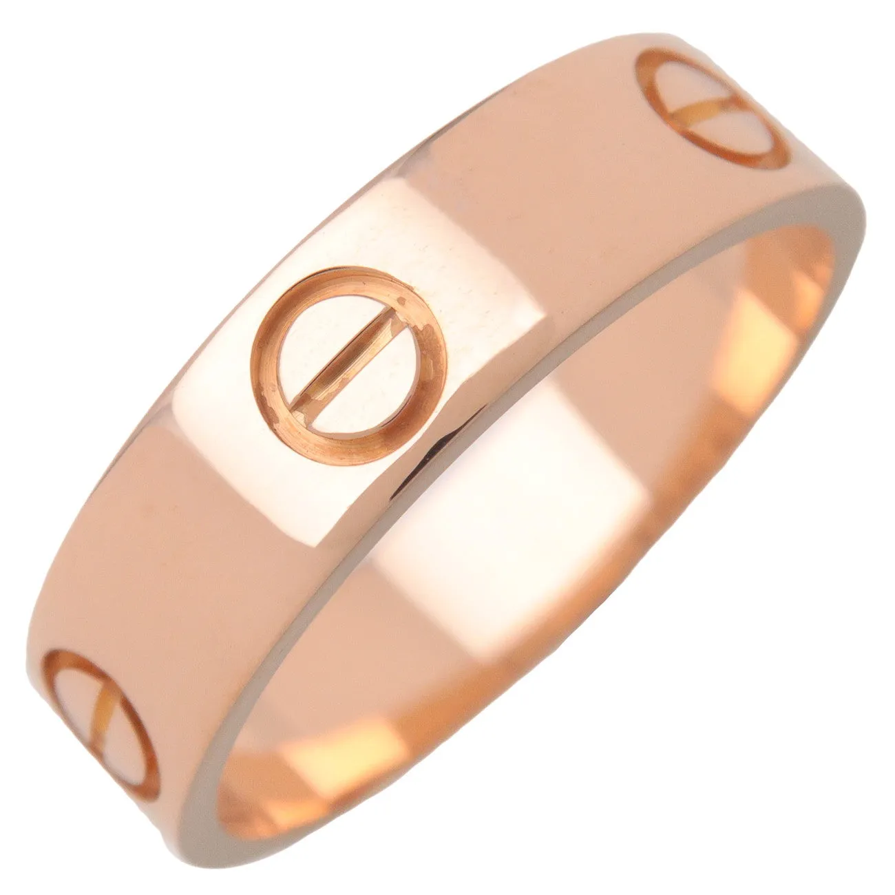 Cartier Love Ring K18 750PG Pink Gold #60 US9-9.5 EU 59.5 Used