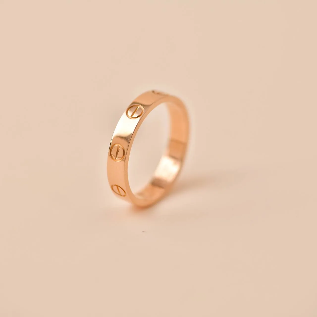 Cartier Love Small Model 18K Rose Gold Size 52