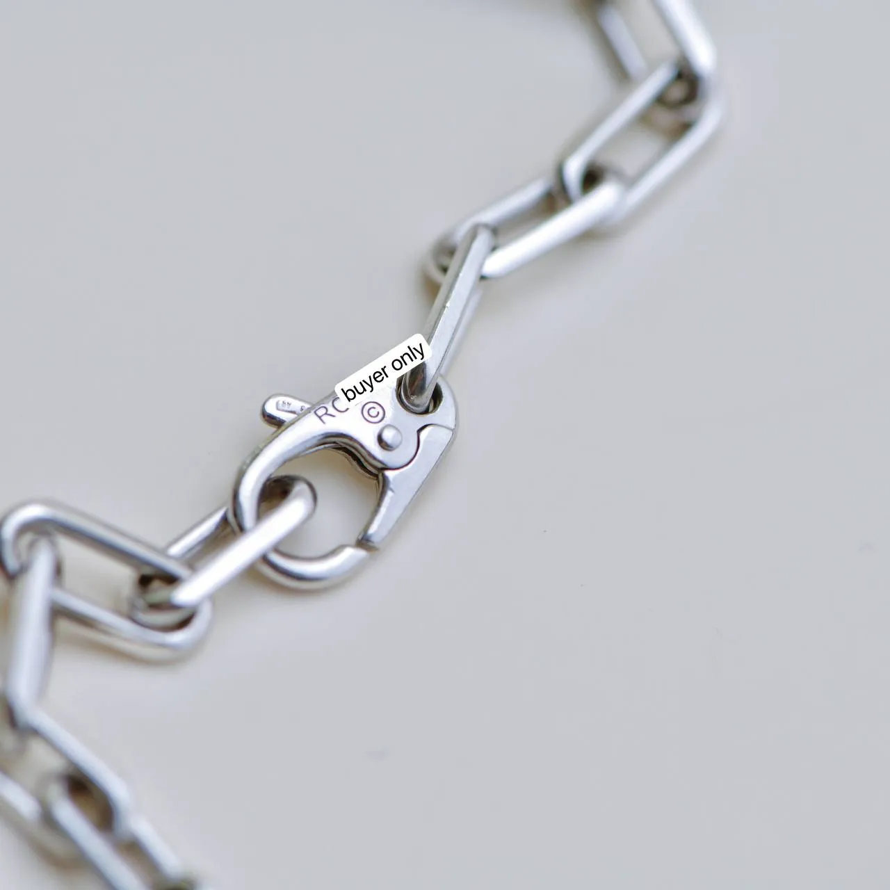 Cartier Santos de Cartier 18K White Gold Necklace Medium Model