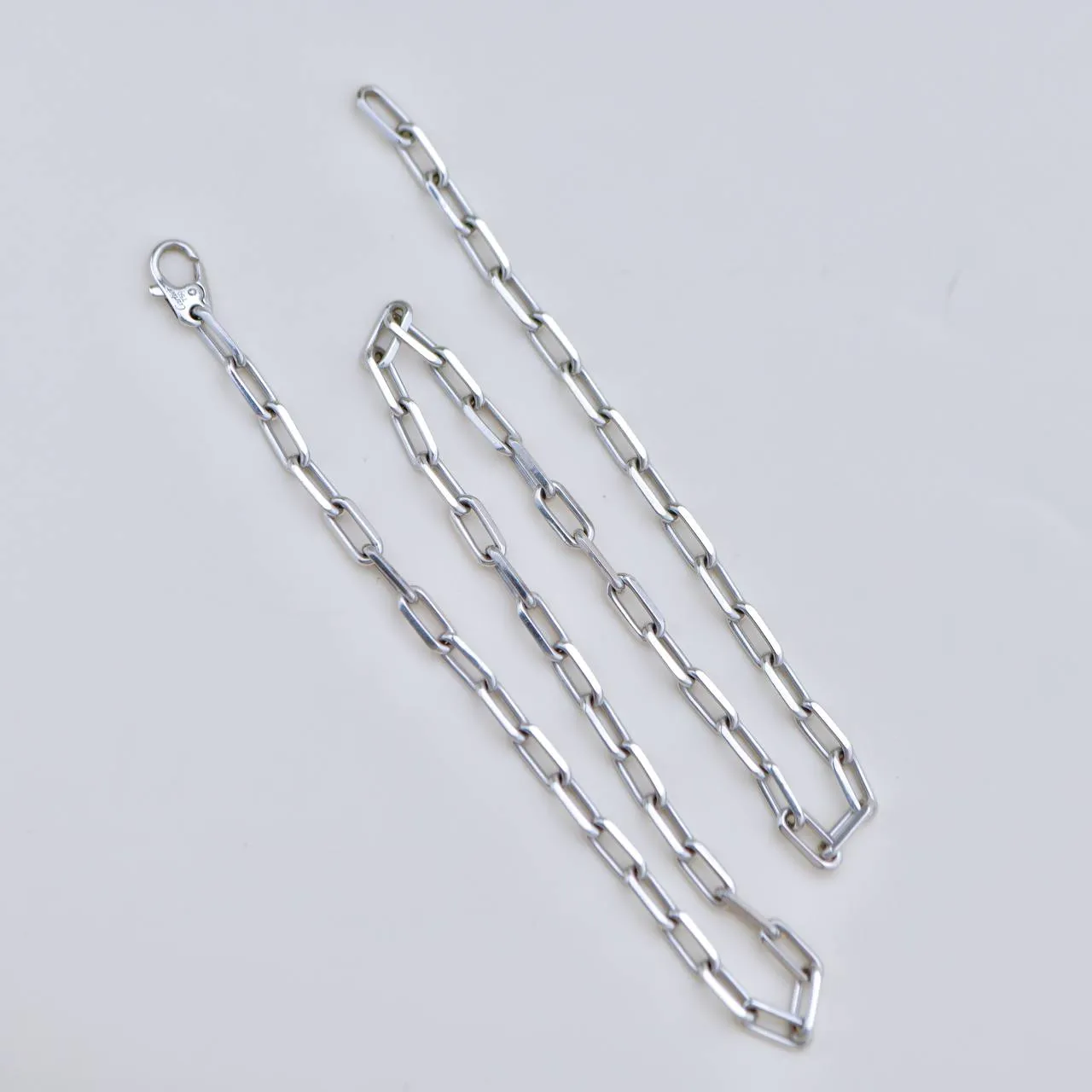 Cartier Santos de Cartier 18K White Gold Necklace Medium Model