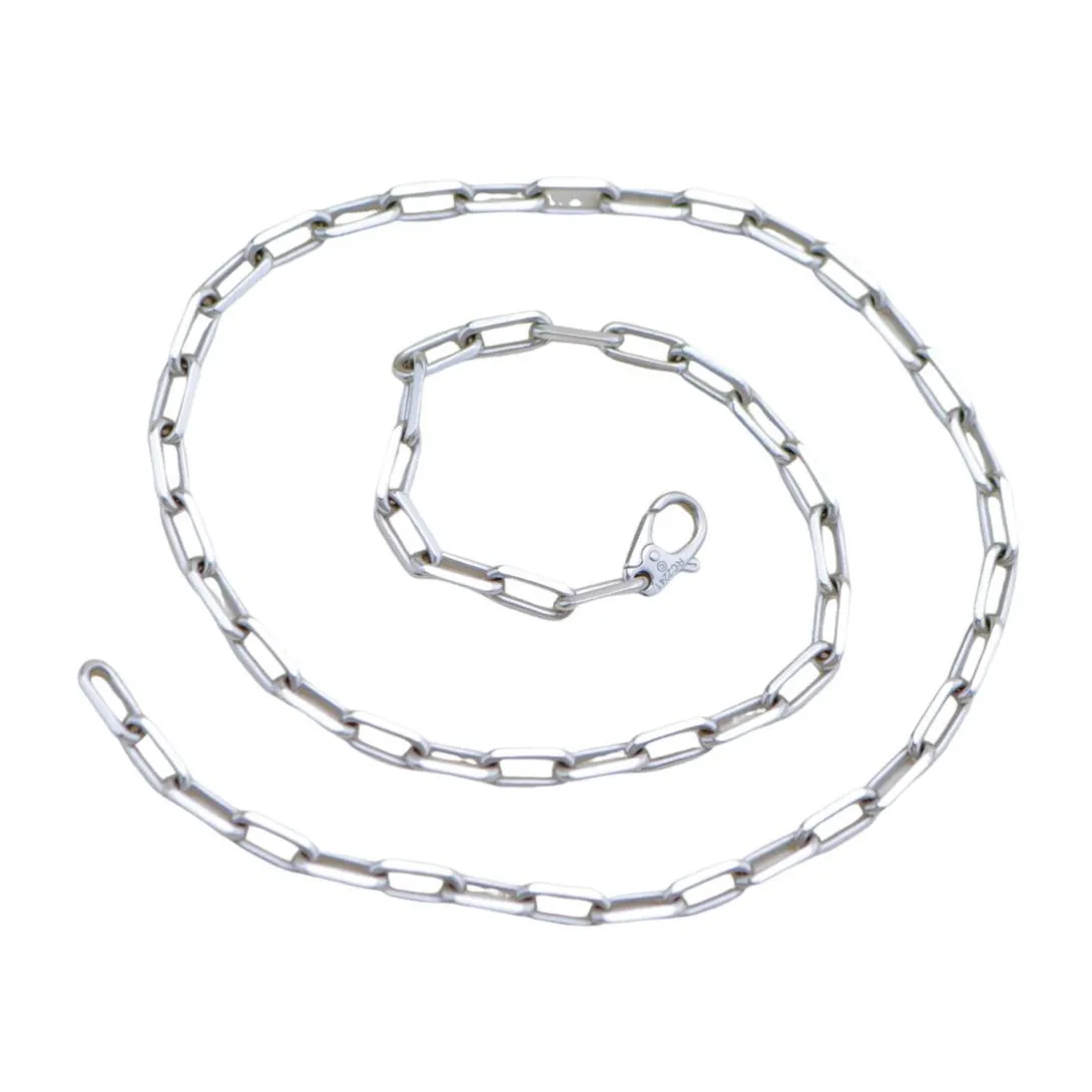 Cartier Santos de Cartier 18K White Gold Necklace Medium Model