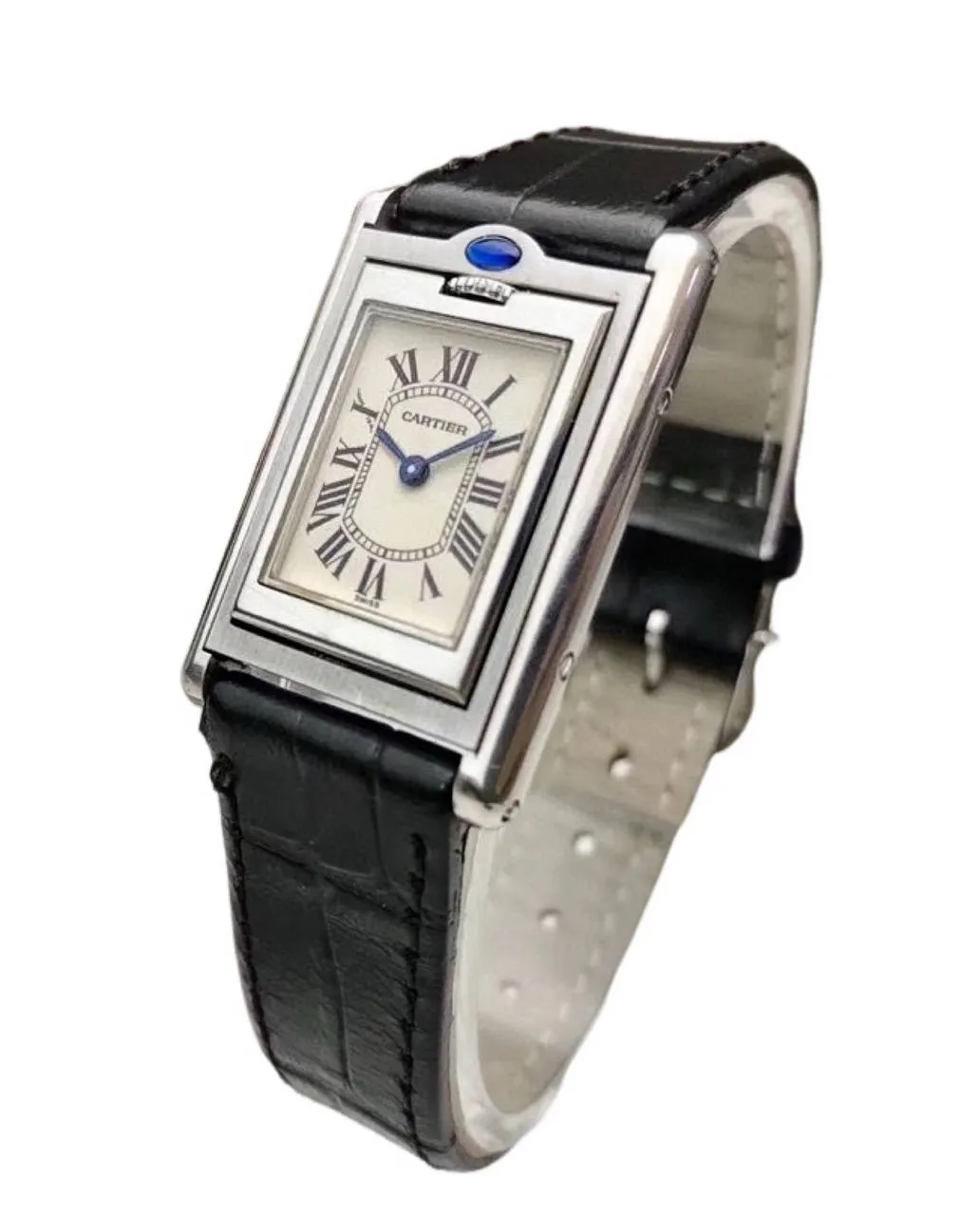 Cartier Tank Basculante Watch W1011158 Small Model