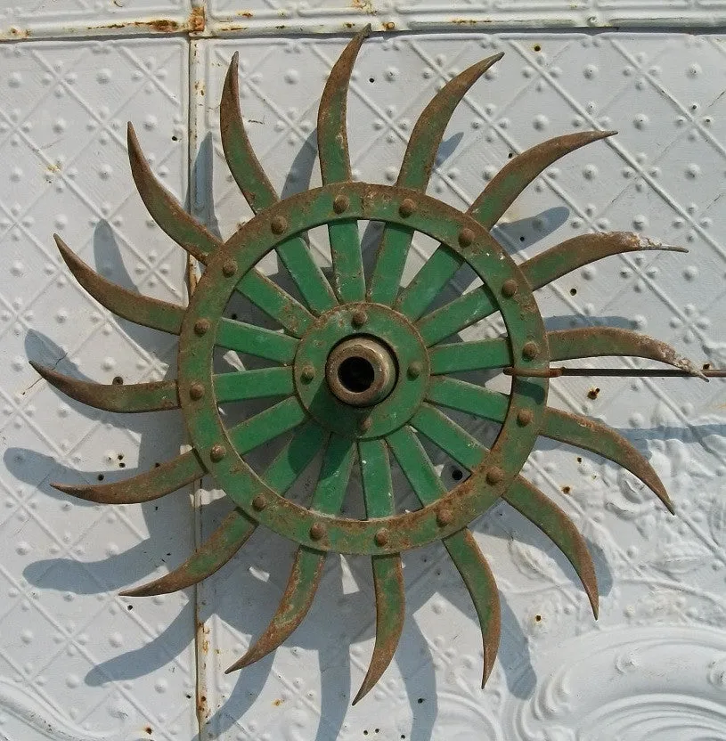 Cast Iron Antique Farm Piece Decoration decorative plants  