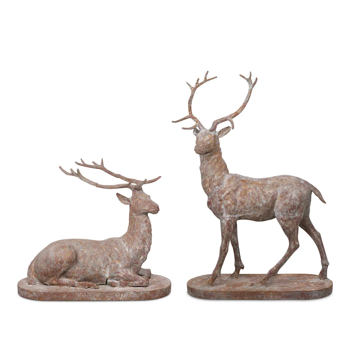 Cast Iron Estate Stags