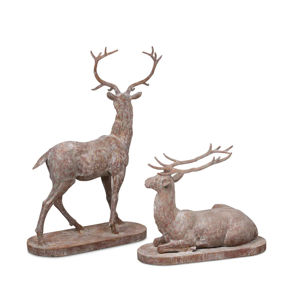 Cast Iron Estate Stags