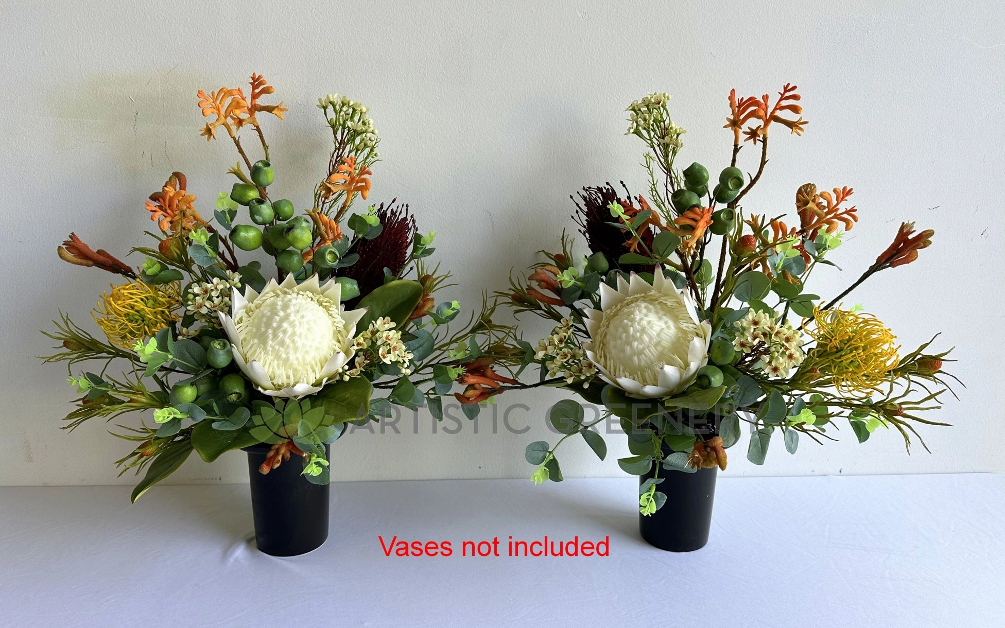 Cemetery Flowers (Australian Native Flowers) 50 x 40 cm - SYM0060 (Patricia)